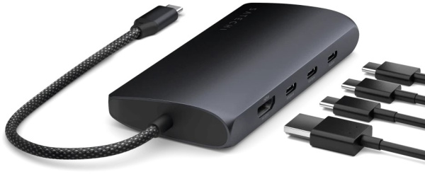 фото Док-станция  Satechi USB-C Multiport Adapter 8K with Ethernet V3 в Уфе