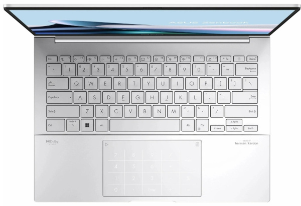 фото Ноутбук  ASUS Zenbook 14 UX3405CA-QL573 в Красноярске 14 ", Core Ultra 5, 16 Гб RAM, 1 Тб SSD, Arc graphics, Серебристый