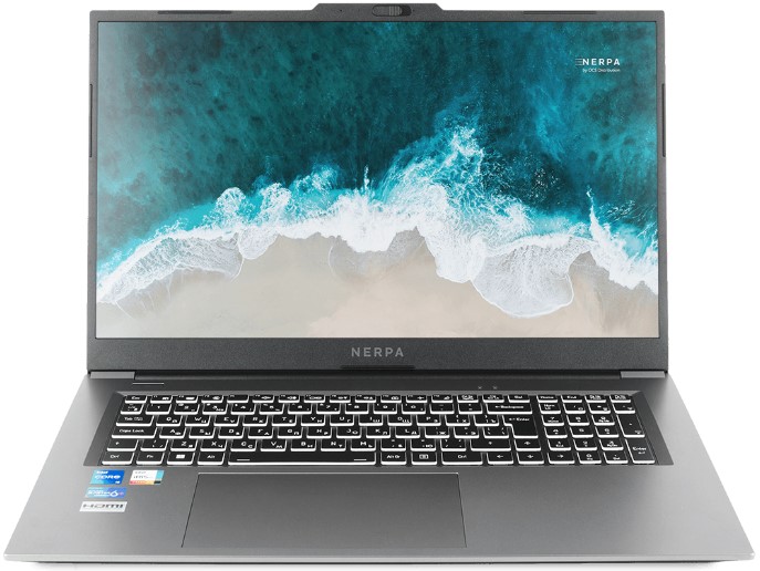 

Ноутбук Nerpa Caspica I552-17 i5 1235U/16GB/1TB SSD/noDVD/17.3" FHD IPS/WiFi/BT/Win10Pro/titanium gray, Caspica I552-17