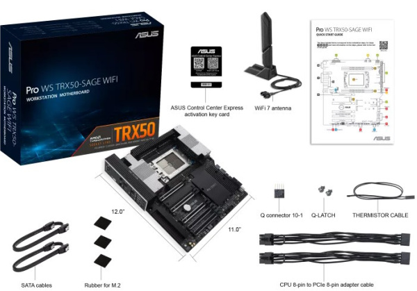 фото Материнская плата E-ATX ASUS PRO WS TRX50-SAGE WIFI в Уфе