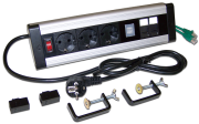фото Блок розеток Lanmaster LAN-WA-DC/3G+2UC+2C6