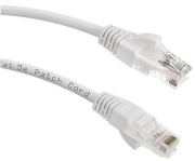 фото Кабель патч-корд Lanmaster LAN-PC45/U5E-1.0-WH