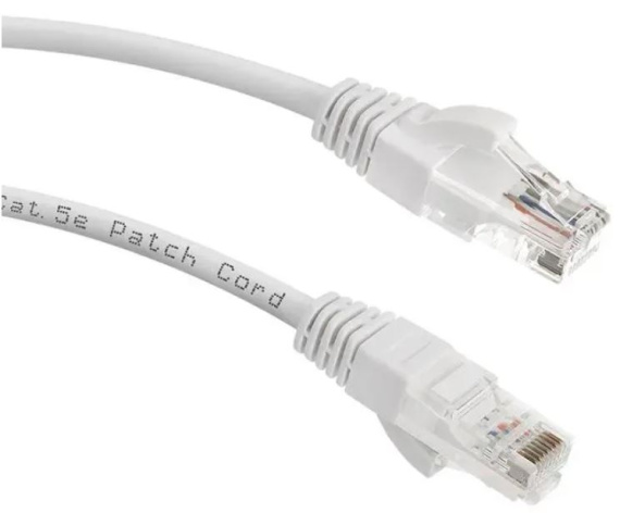 фото Кабель патч-корд U/UTP 5e кат. 1м Lanmaster LAN-PC45/U5E-1.0-WH в Уфе