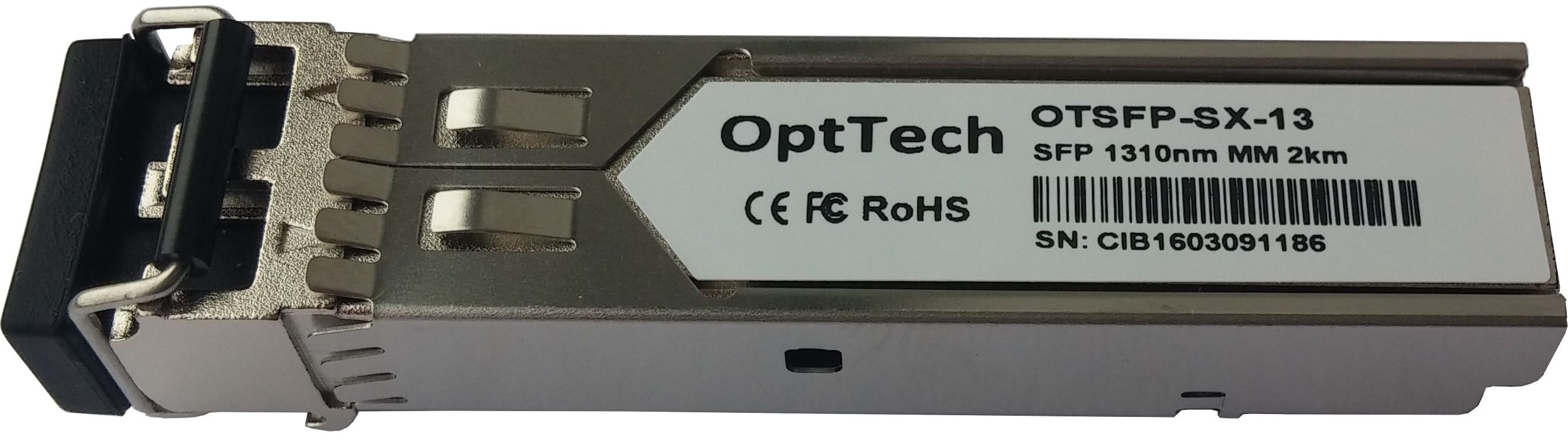 

Модуль SFP OptTech OTSFP-SX-13-D 1310nm, MM, 2km, DDMI, OTSFP-SX-13-D