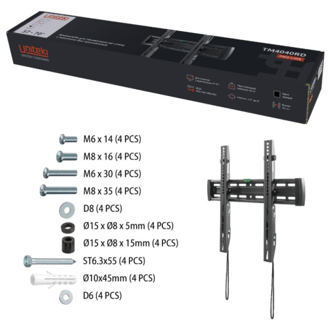 фото Кронштейн для телевизора UNITEKI TM4040RD