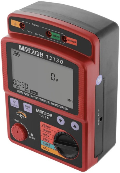 фото Измеритель сопротивления изоляции МЕГЕОН 13130 в Санкт-Петербургe