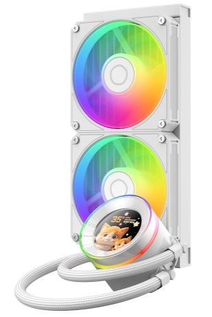 фото Система охлаждения жидкостная ID-Cooling SL240 V2 WHITE в Екатеринбурге