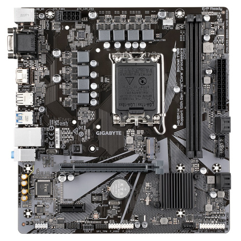 фото Материнская плата mATX GIGABYTE H610M H