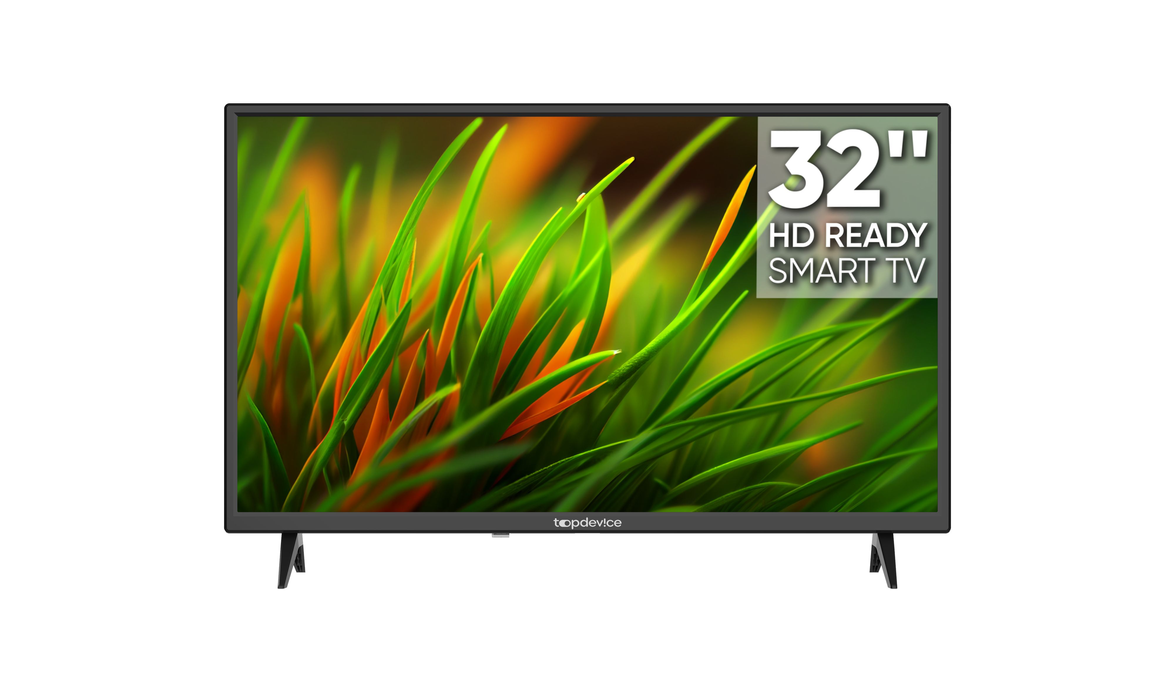 

Телевизор TopDevice TDTV32BS01H_BK black, HD, Smart TV, DVB-T2/C/S2, 3*HDMI, 2*USB, TDTV32BS01H_BK