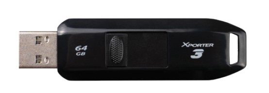 

Накопитель USB 3.2 64GB Patriot Memory PSF64GX3B3U Xporter 3 Slider Type-A, PSF64GX3B3U