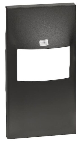 

Панель лицевая BTicino KG17 LIVING NOW для датчика движения, 2 модуля, цвет черный, KG17
