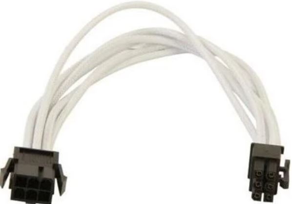 

Удлинитель GELID CA-6P-02 6-pin PCI-E, 30см, индивидуальная оплетка, белый, CA-6P-02