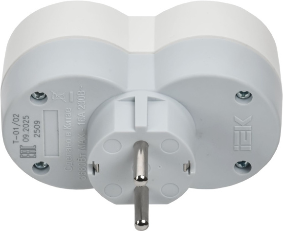 фото Тройник  IEK STANDARD Т-01/02