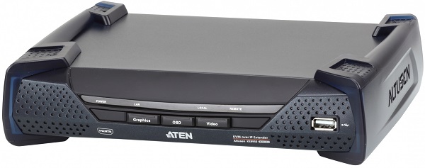 

Удлинитель Aten KE8950R-AX-G HDMI KVM с доступом по IP и поддержкой 4K, приемник, KE8950R-AX-G