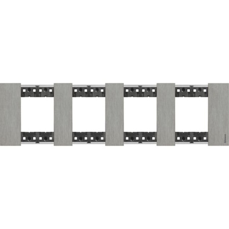 Изображение товара Рамка BTicino KA4802M4ZG серия Living Now для электросистем