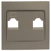 фото Накладка розетки компьютерной EKF ESK02-L-035-40