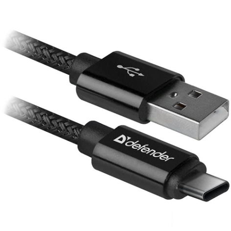 Изображение товара Кабель Defender USB09-03T Type-C для зарядки и передачи данных