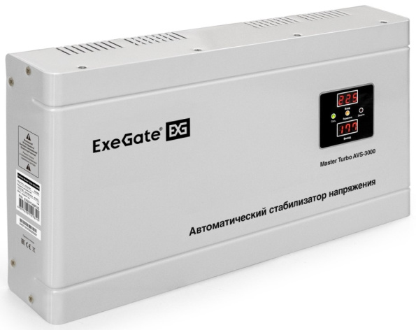 фото Стабилизатор напряжения Exegate Master Turbo AVS-3000 в Уфе