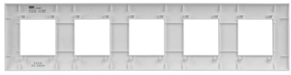 фото Рамка пятерная  IEK SK-M52-K01 в Уфе