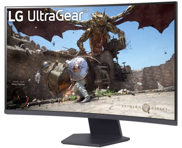 фото Монитор 31,5" LG UltraGear 32GS60QC-B в Казани
