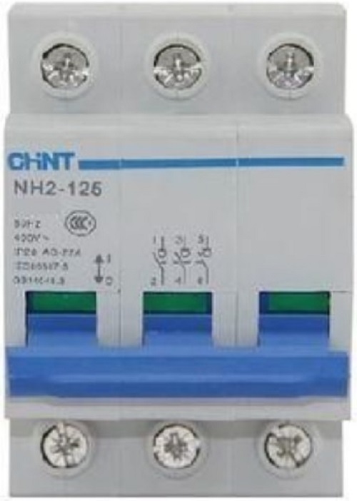 

Выключатель нагрузки CHINT 401058 3P, 63А, NH2-125 (R), 401058