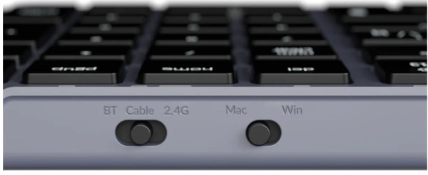 фото Ножничная клавиатура Keychron B2 Pro, USB, Bluetooth, Радиоканал, Серый [B2P-K1-RU] в Уфе