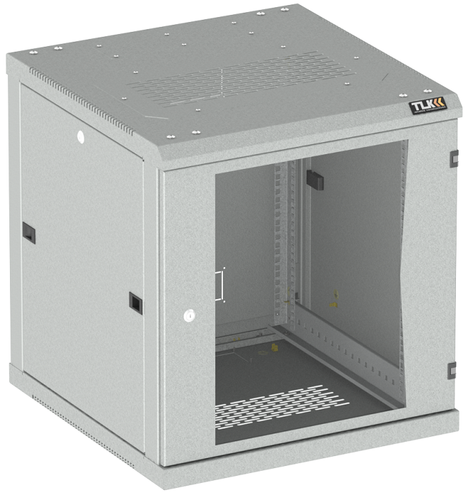 

Шкаф настенный 19", 6U TLK TWC-066045-R-G-GY стеклянная дверь, Ш600хВ370хГ450мм, 2 пары монтажных направляющих, серый, TWC-066045-R-G-GY