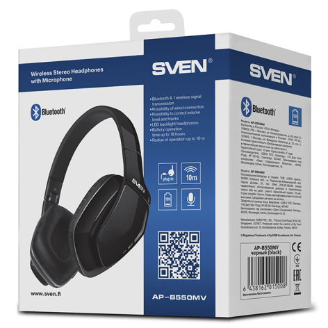 фото Гарнитура Bluetooth Sven AP-B550MV в Волгограде