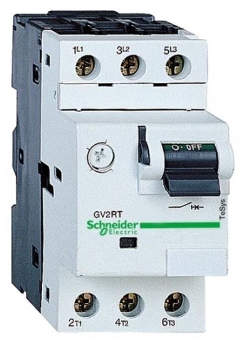 

Автоматический выключатель Schneider Electric GV2RT06 с комбинированным расцепителем (1-1,6А), GV2RT06