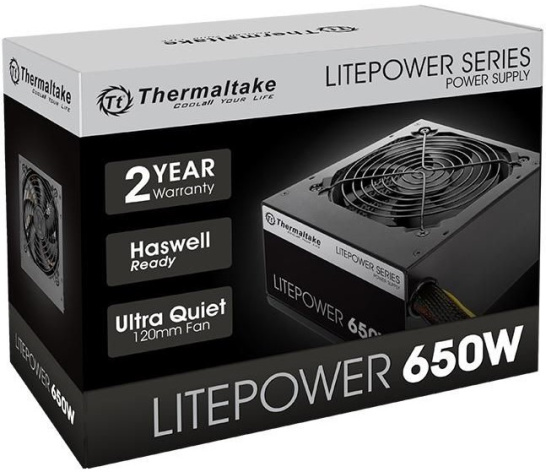 фото Блок питания ATX Thermaltake LT-650P в Уфе