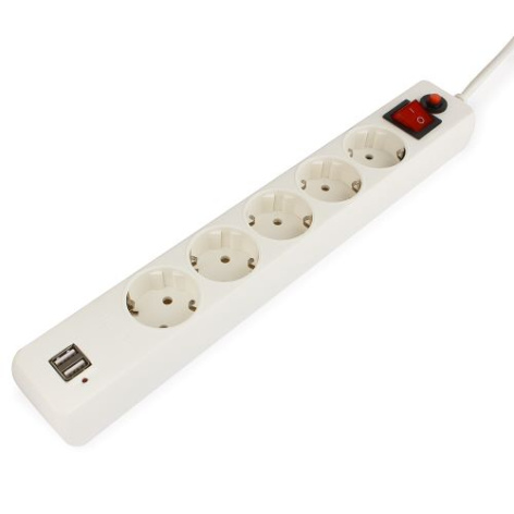 фото Сетевой фильтр  Гарнизон ECL-5-U2-W-1.8 в Уфе