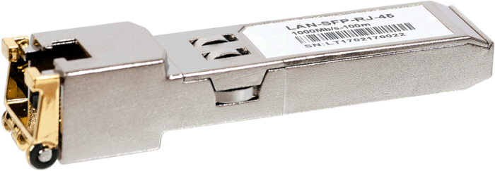 

Модуль SFP Lanmaster LAN-SFPi-RJ45 1000Base-T RJ-45, 100m, промышленный, Cisco, LAN-SFPi-RJ45