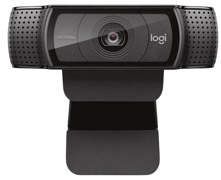 

Веб-камера Logitech C920 960-000998 FHD, 1080p, 30 кад/сек, USB 2.0, 1920*1080, 15Мп, автофокус, black, C920
