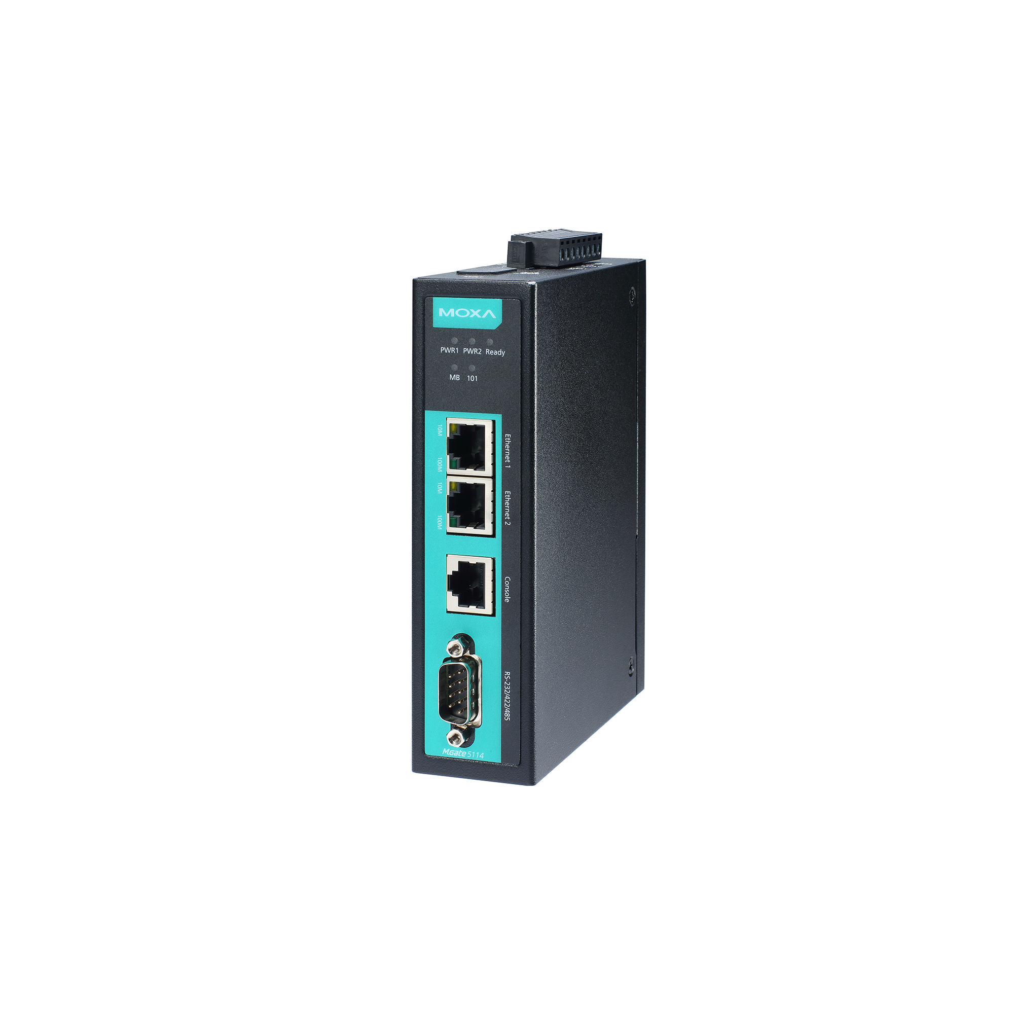 

Преобразователь MOXA MGate 5114-T 1-port Modbus/IEC101 to IEC104 gateway, t: -40/75, MGate 5114-T