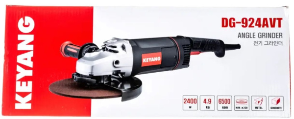 фото Шлифовальная машина угловая KEYANG DG-924AVT в Краснодаре