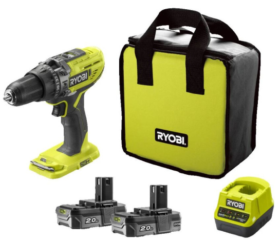 фото Дрель - шуруповерт Ryobi R18PD3-220S в Краснодаре