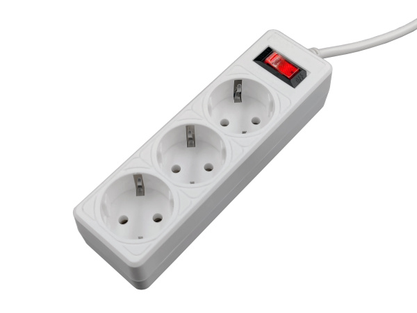 Изображение товара Сетевой фильтр 5bites SP3W 518 с защитой от помех и возможностью крепления на стену