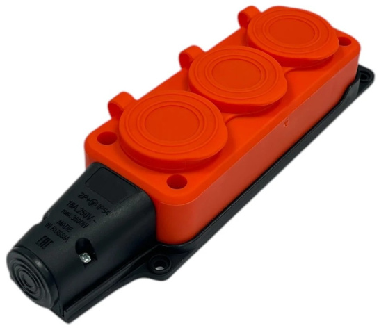 фото Удлинитель силовой iTOK i-CONNECT-COLOR-SUR-KG-325-3-54-25-ORANGE-OR в Смоленске