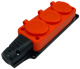 фото Удлинитель силовой iTOK i-CONNECT-COLOR-SUR-KG-325-3-54-25-ORANGE-OR в Смоленске