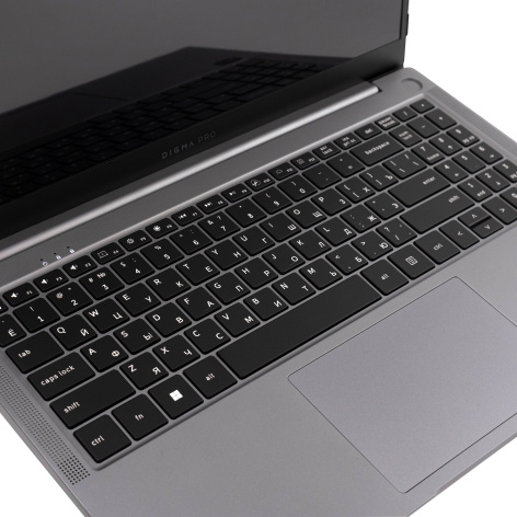 фото Ноутбук Digma Digma Pro Parvus M 15.6" (AMD Ryzen 3, 8Гб DDR4, SSD 256 Гб, Radeon Graphics, Windows 11 Профессиональная) Темно-серый [DN15R3-8CXW03]