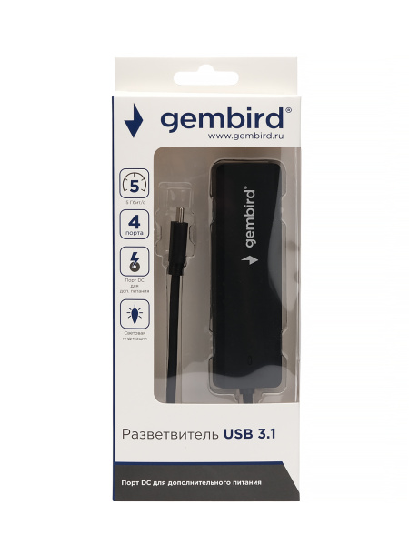 фото Разветвитель USB 3.0 Gembird UHB-C364 в Красноярске