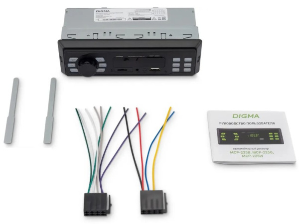фото Автомагнитола  Digma MCP-225G в Челябинске