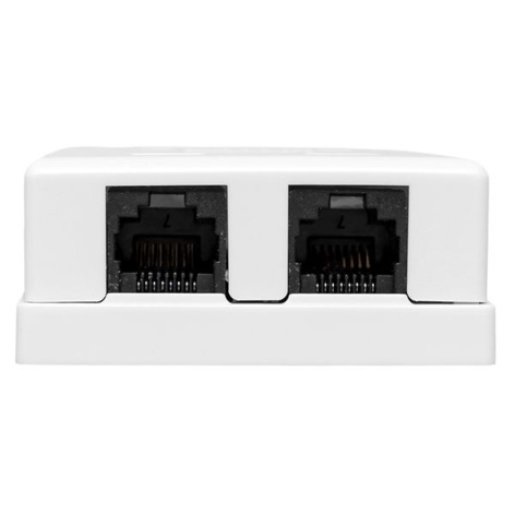 фото Розетка компьютерная настенная EKF TRP-WBOX-2RJ45-6UTP-WH в Казани