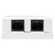 фото Розетка компьютерная настенная EKF TRP-WBOX-2RJ45-6UTP-WH в Самаре
