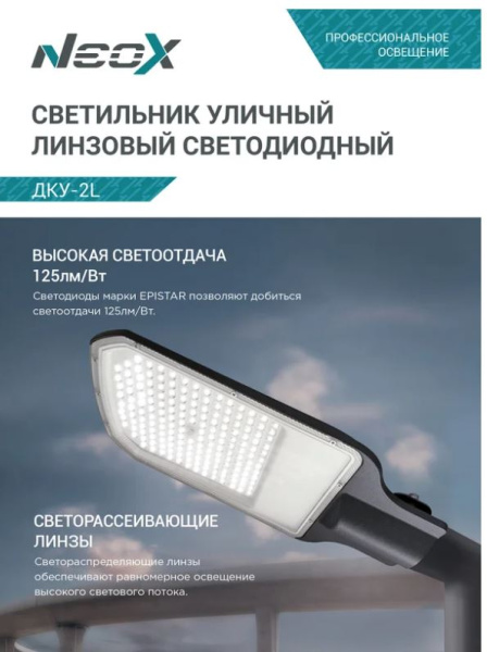 фото Светильник светодиодный консольный Neox 4690612057095 в Смоленске