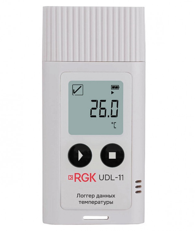 

Логгер RGK UDL-11 721982 RGK данных температуры с поверкой, UDL-11
