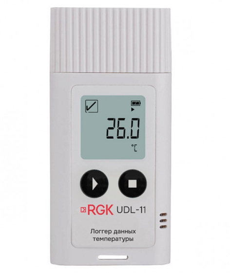 Изображение товара Логгер RGK UDL-11 для контроля температуры в диапазоне -30 до 85 ºС