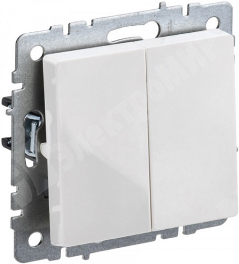 фото Переключатель двухклавишный  IEK BR-V22-0-10-K01-PRO в Красноярске