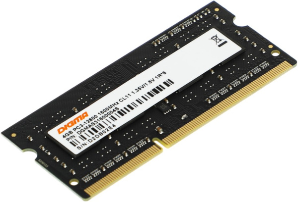 фото Модуль памяти DDR3L 4GB Digma DGMAS31600004S в Казани