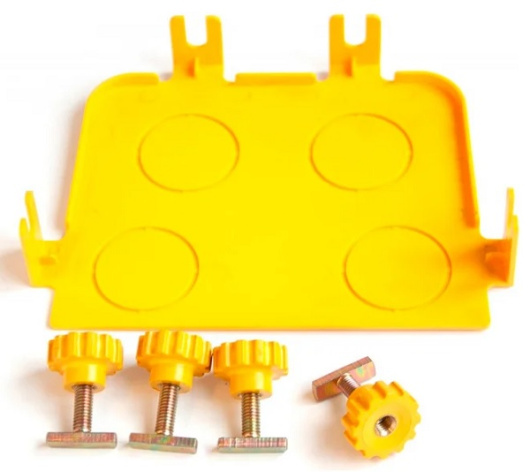 Изображение товара Заглушка торцевая Lanmaster LAN-OT600-ND для лотков шириной 600 мм